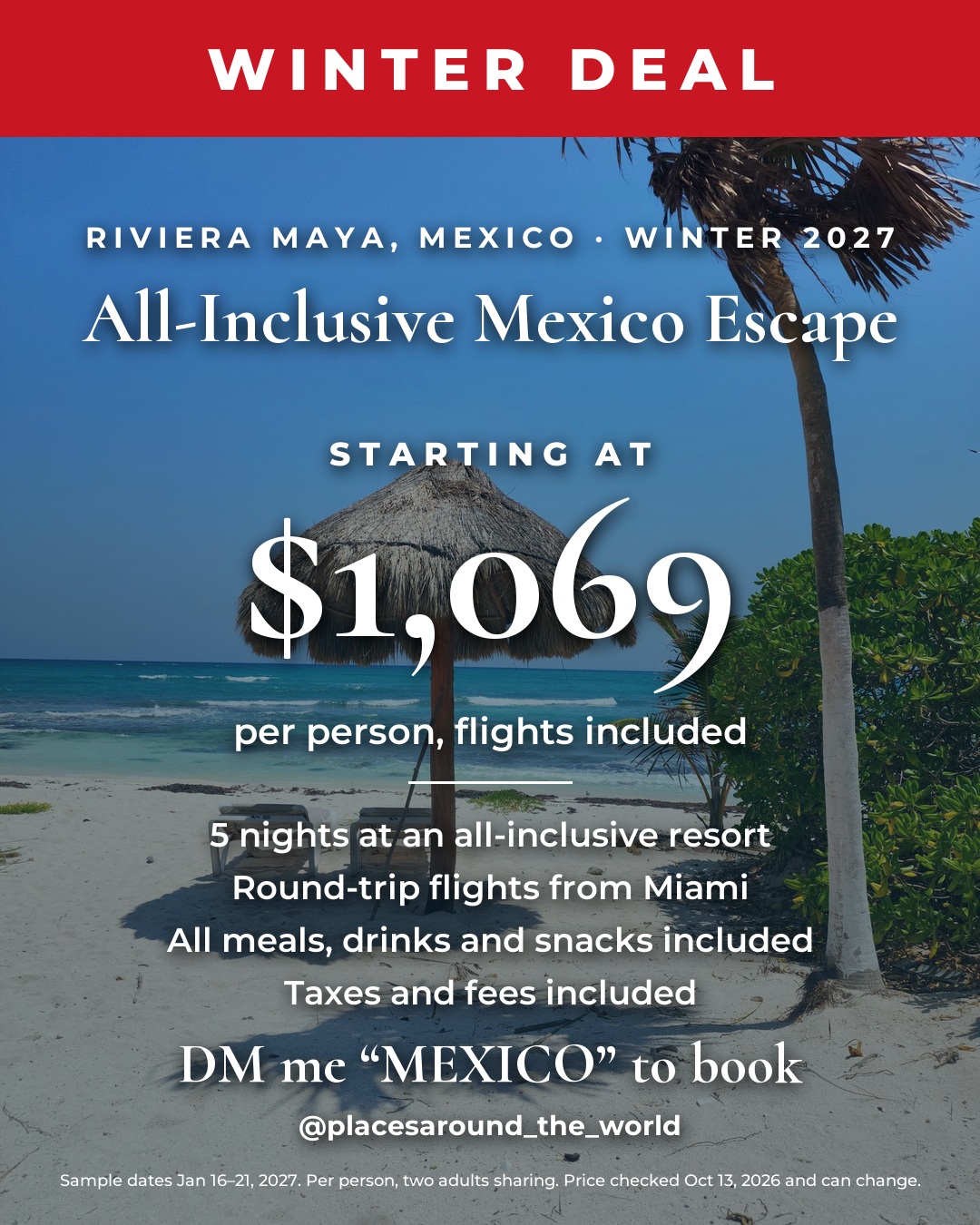 All-Inclusive Mexico Escape in Riviera Maya